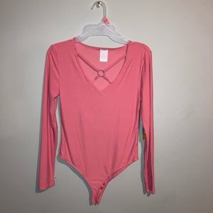 Pink bodysuit small 3/5